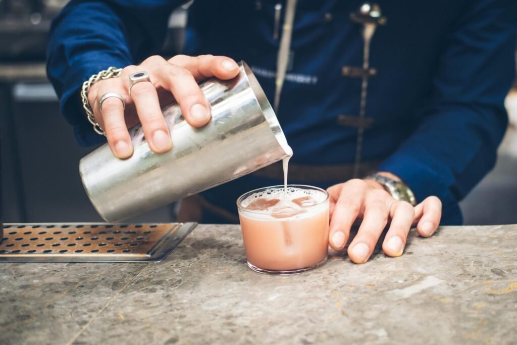 Preparación cocktail